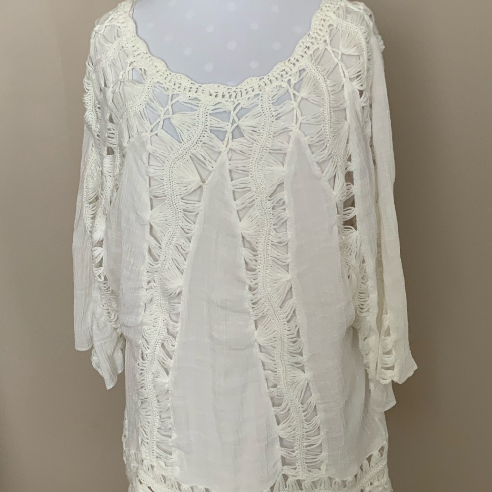 Chico’s Top, Off White, Sz 2